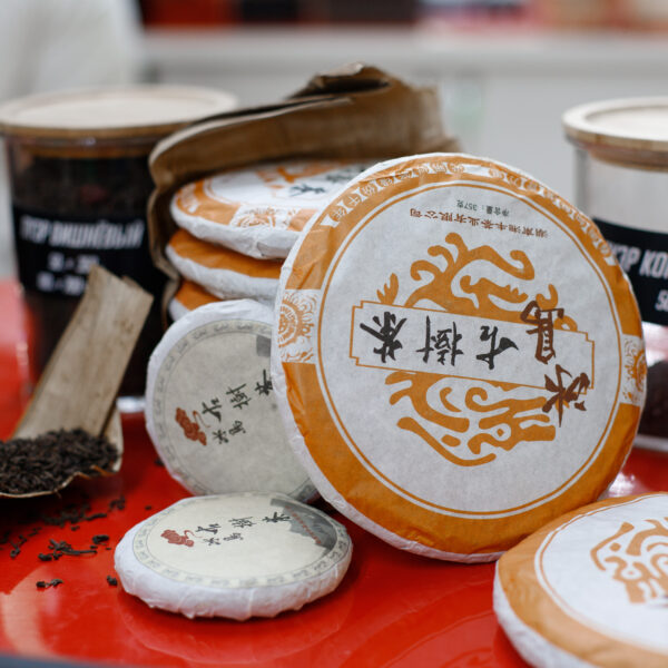 Прессованный пуэр « Gong Tin Tea Cake Puerh»